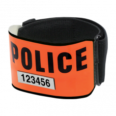 Brassard police rétro- réflechissant 